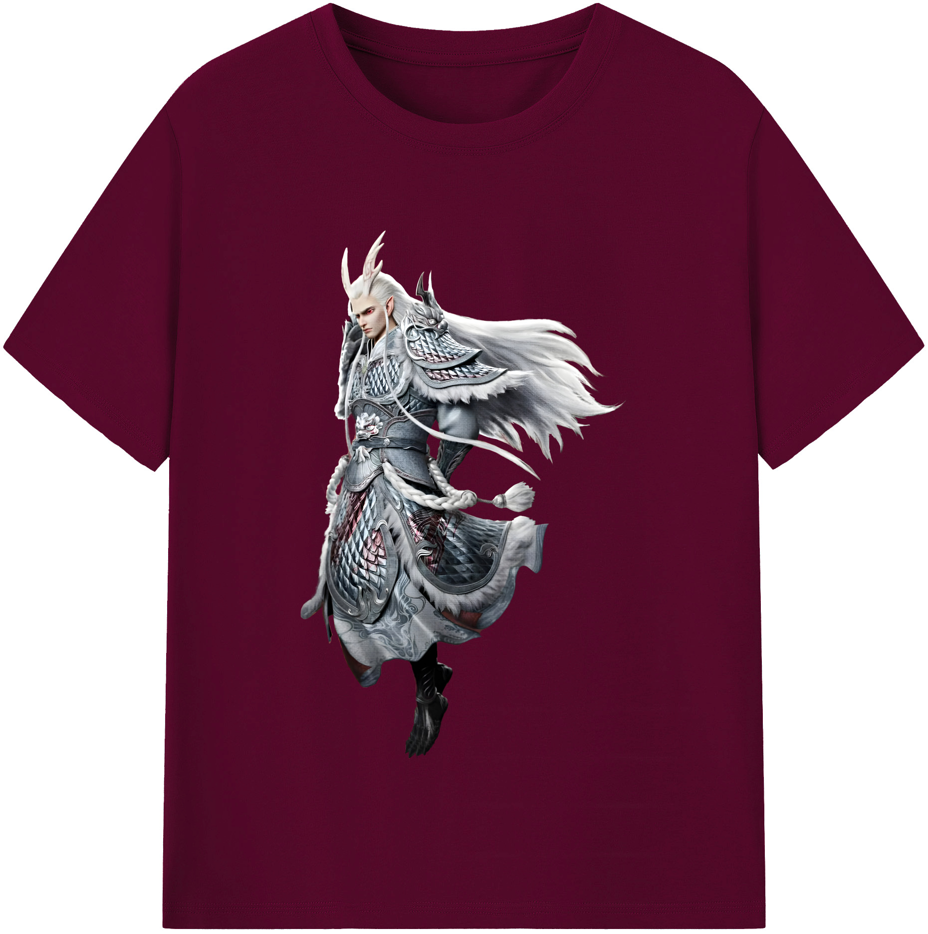 （画像用） Ne Zha 2 ナタ 魔童の大暴れ レディースカジュアルプリントTシャツ（綿100％）